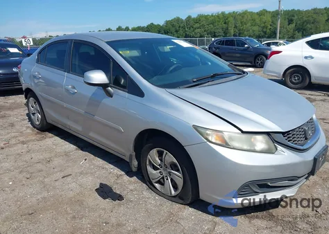 2013 Honda Civic Lx z USA, uszkodzony, nr VIN 19XFB2F52DE097962